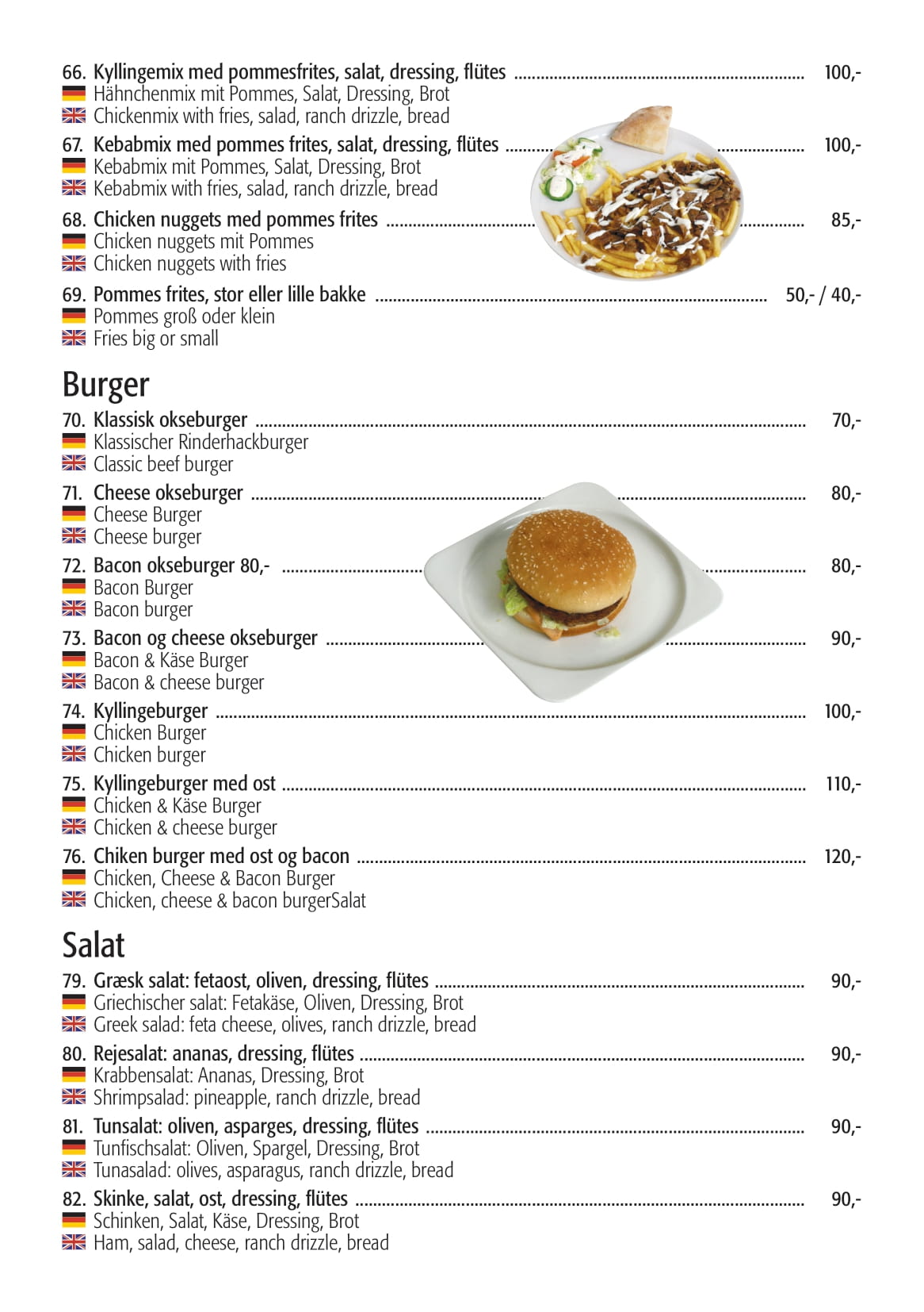 Grill, Burger & Salat